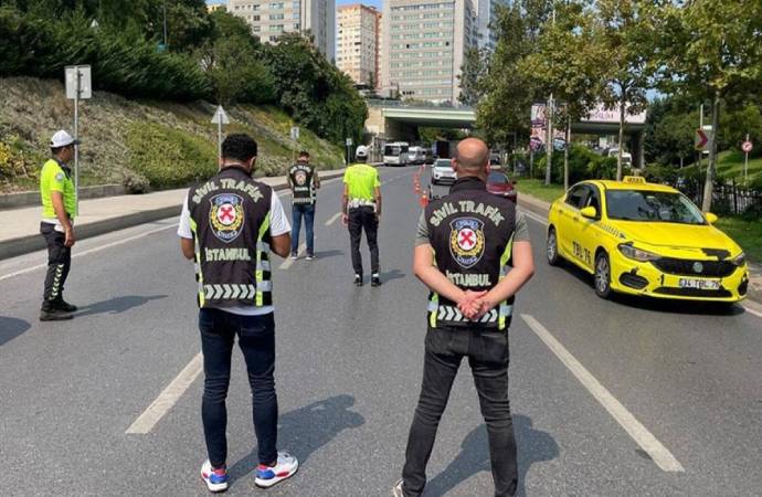 Denetimden kaçan taksici gözaltına alındı