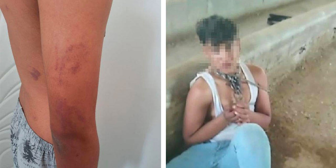 Babası ve amcası dayısını öldürmesini istedi: Yapmayınca zincirle ahıra bağlayıp işkence ettiler