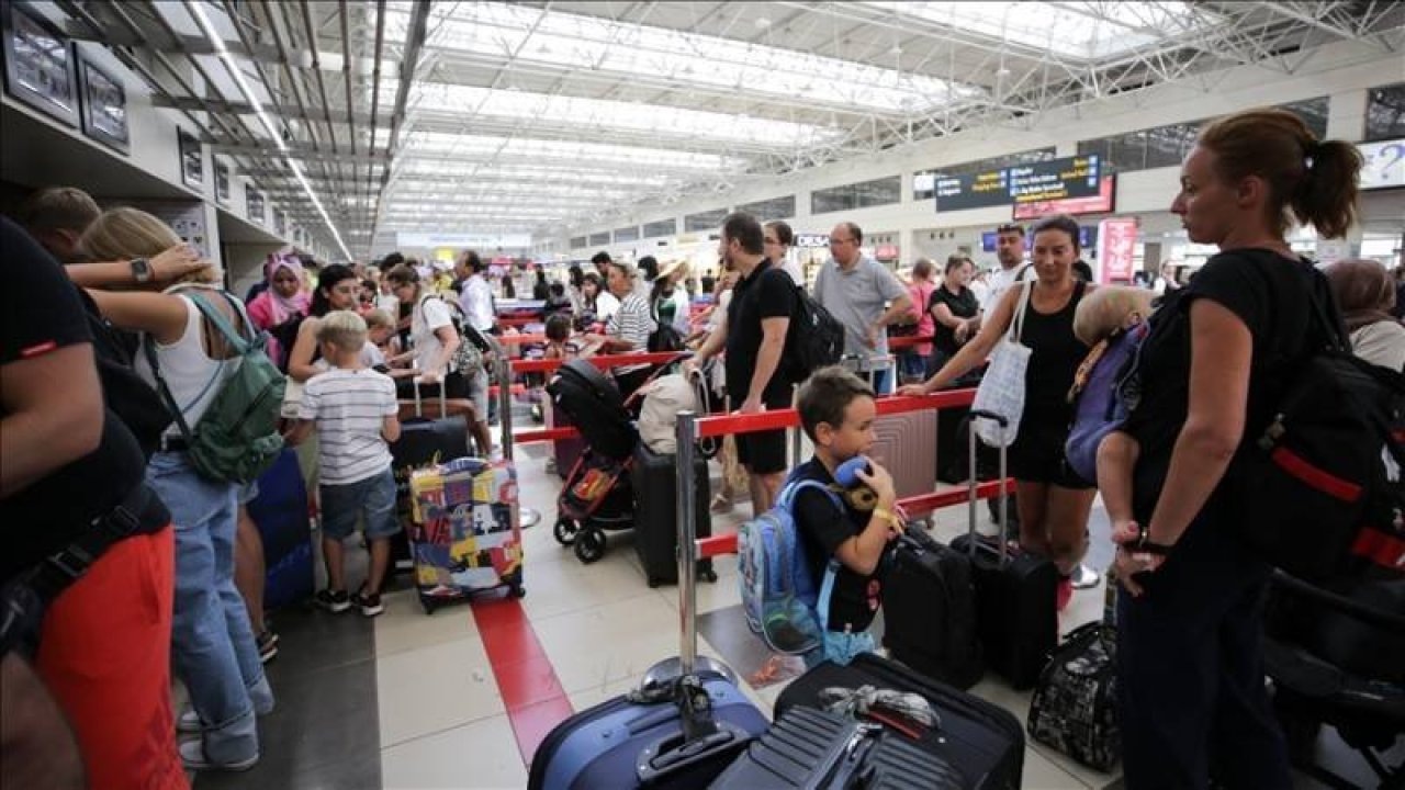 Türkiye, 2023 yılının 7 ayında 30 milyon 93 bin 446 yabancı turisti ağırladı