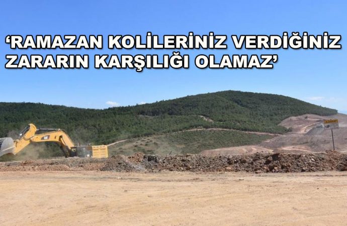 Kaz Dağları’nı yok eden şirketin 'ramazan kolisi' oyunu