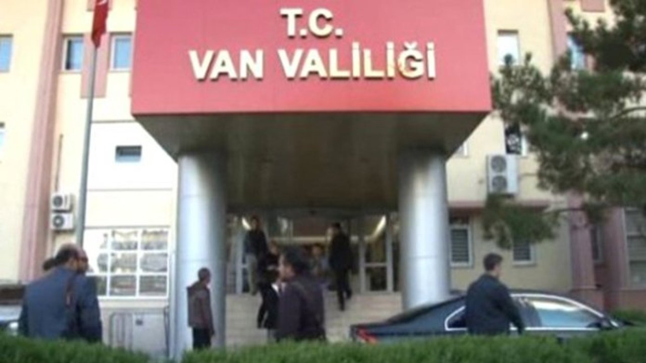 Van'da gösteri yürüyüşü ve açık hava toplantıları 2 gün süreyle yasaklandı