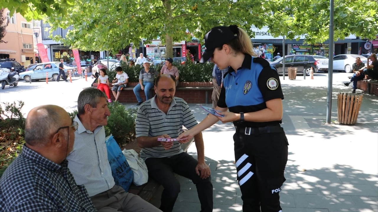 Havza İlçe Emniyet Müdürlüğü Vatandaşları Hırsızlık ve Dolandırıcılık Konusunda Bilgilendirdi