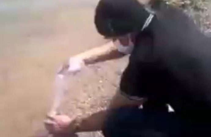Taksici paylaştı ortalık karıştı, Konya, esrarengiz Amerikalı’yı konuşuyor!