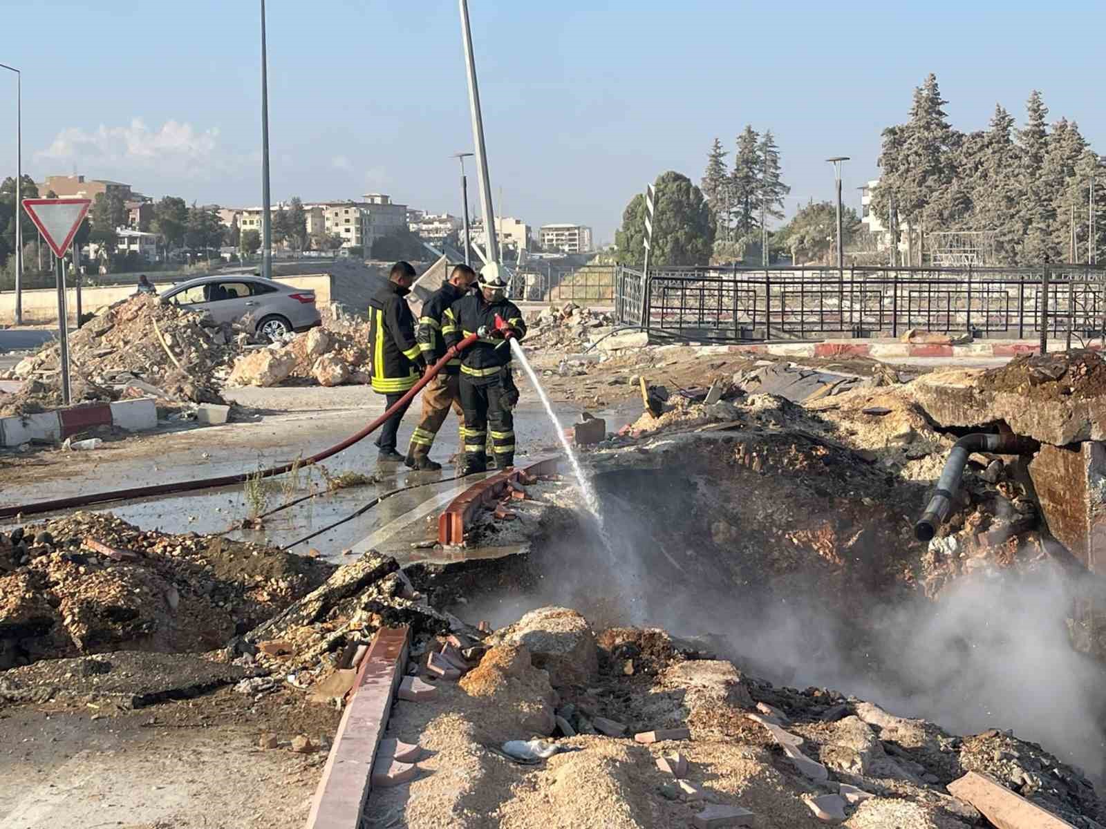 Hatay’da doğalgaz patlaması