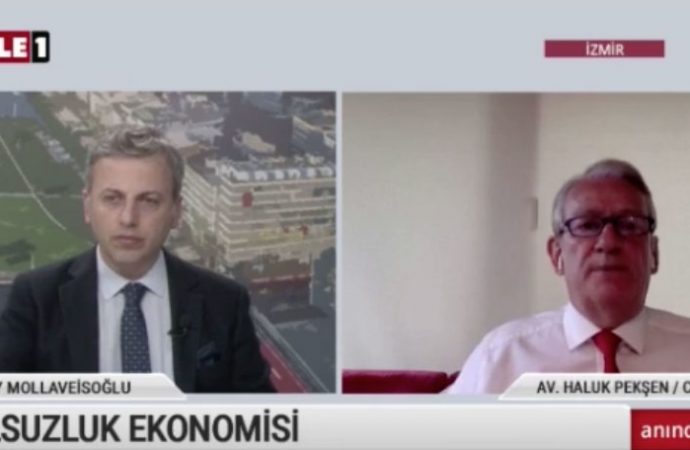 Pekşen “Türkiye’nin bütçesinin yüzde 20’si yolsuzluklara harcanıyor.”