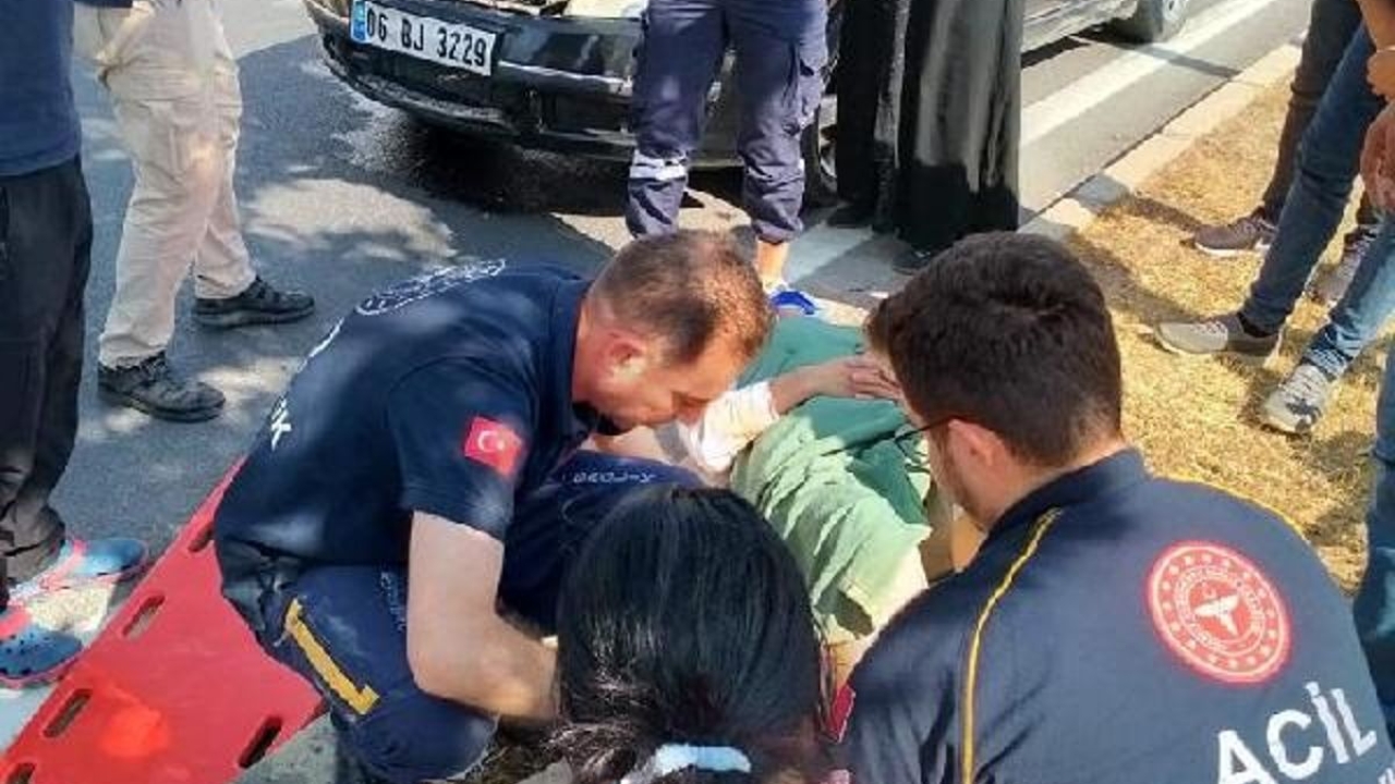 Kırşehir'de Otomobilin Çarptığı Kız Kardeşlerden Birisi Hayatını Kaybetti