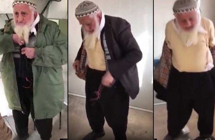 ‘Yaşlı amcanın’ arama görüntülerinin servis edilmesi tepki çekti