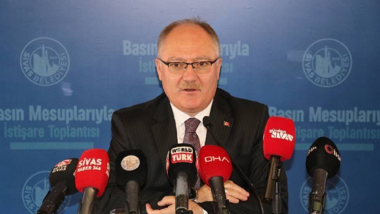 Belediye Başkanı Bilgin duyurdu: Sivas'ın 60-70 günlük suyu kaldı