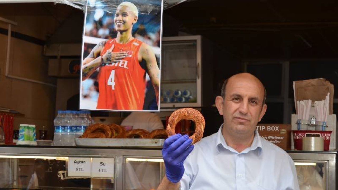 Kütahya’da Melissa Vargas'a ‘nazar değmesin’ diye simit dağıtıldı