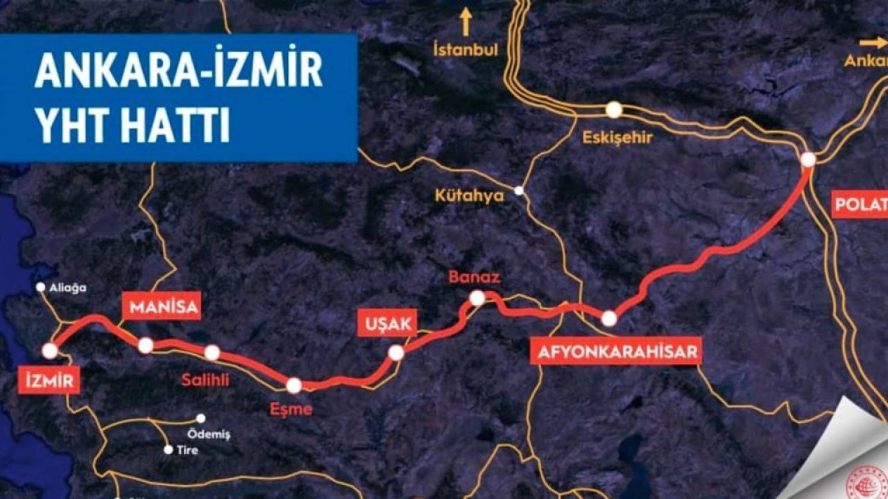 Ankara-İzmir arası hızlı trenle 3 saat 30 dakika sürecek