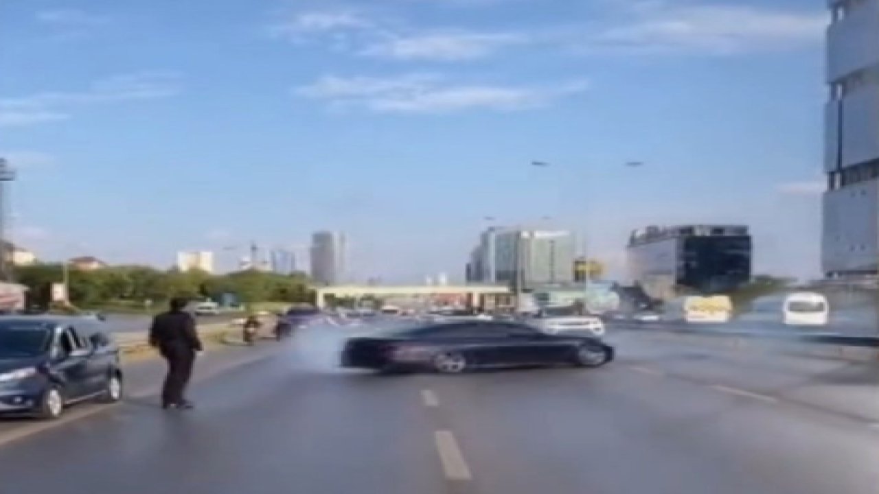 'İstanbul'u yakmaya geldik' diyerek drift yapan düğün konvoyuna ceza yağdı