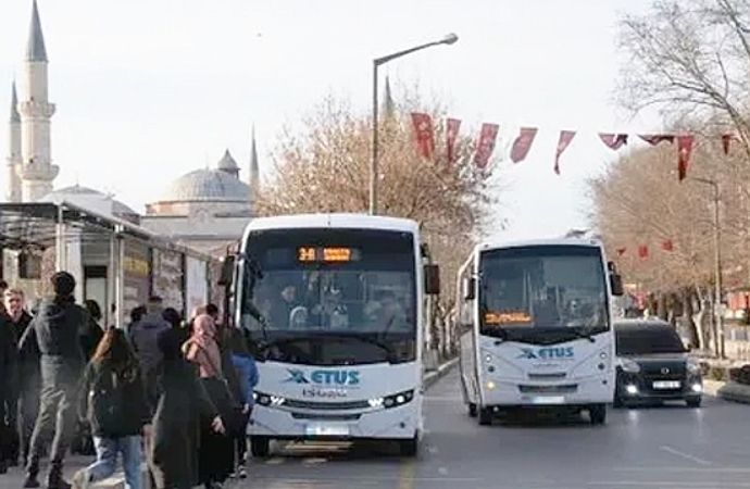 Edirne’de toplu taşımaya % 40 zam