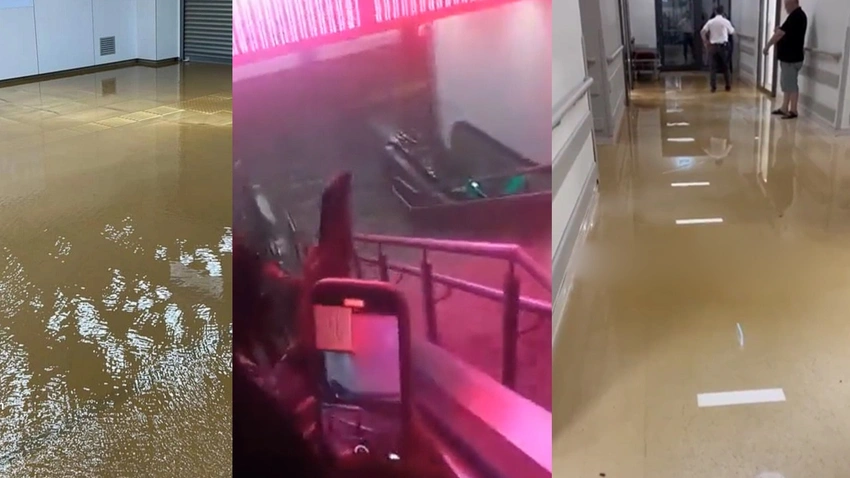 İstanbul'da sağanak yağış: METROLARI SU BASTI