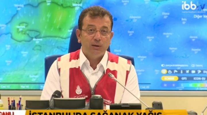 İmamoğlu, son durumu AKOM'dan paylaştı: Bazı noktalarda yağış 150 kilogramı buldu
