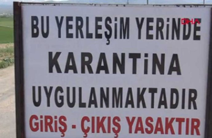 Nişan yapılan mahallede 30 kişi koronavirüse yakalandı