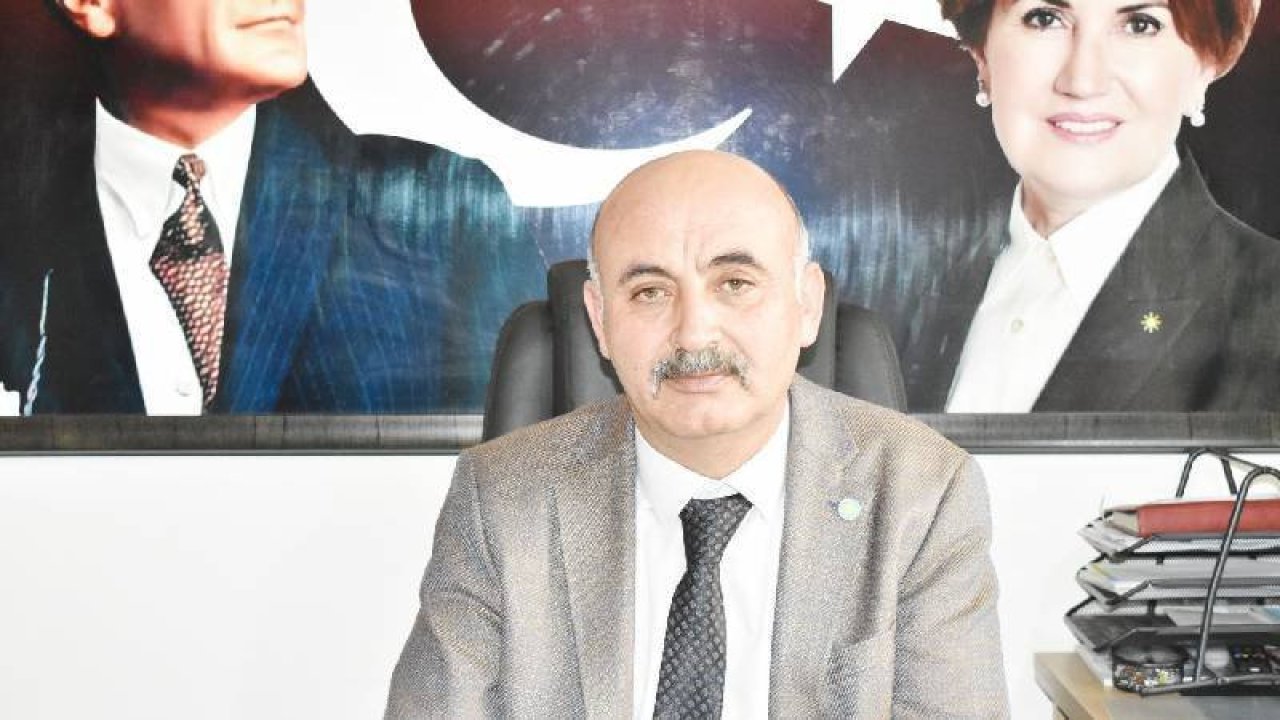 İYİ Parti Yozgat İl Başkanı Bünyami Katipoğlu, görevinden istifa etti