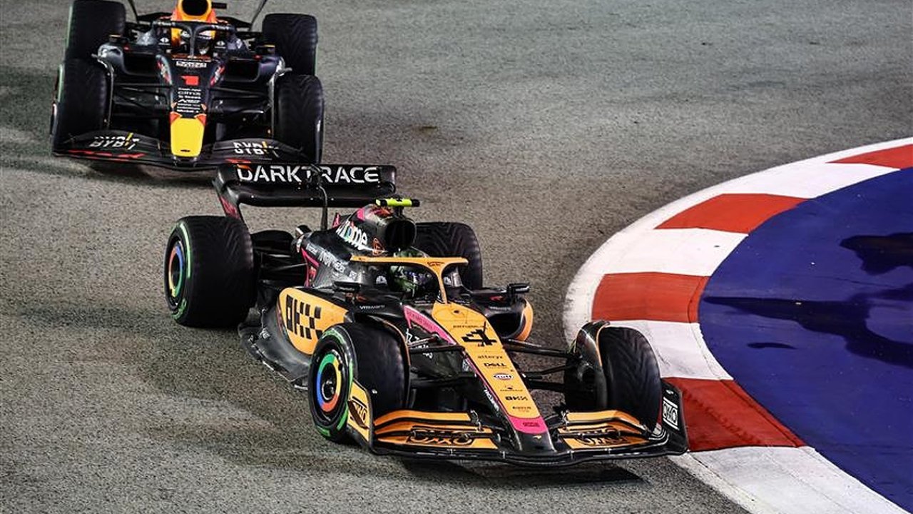 Verstappen, Norris'le 