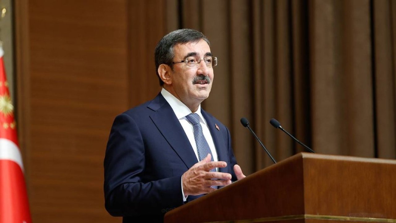 Cumhurbaşkanı Yardımcısı Cevdet Yılmaz'dan