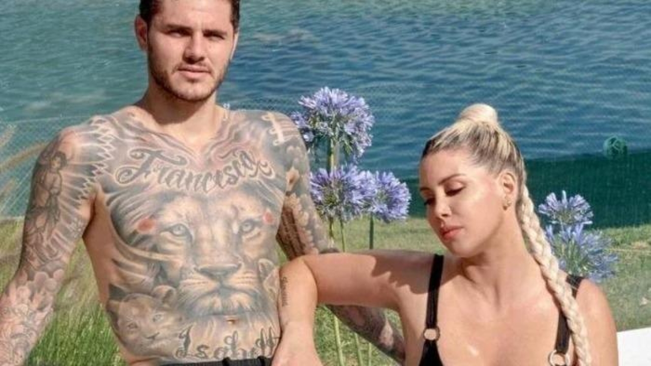 Lüks evde havuz keyfi! Icardi'nin eşi Wanda Nara'dan iddialı paylaşım