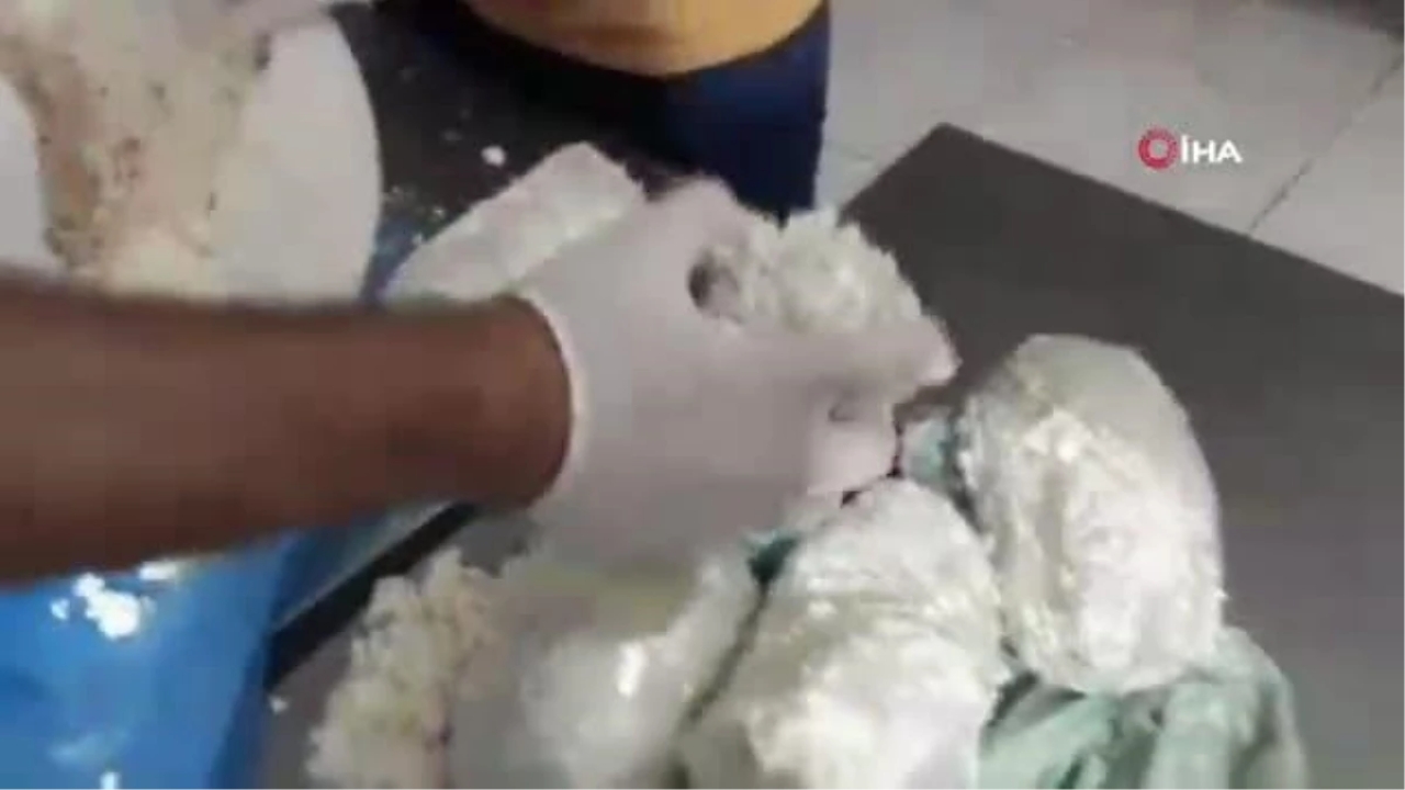 Siirt'te peynir bidonuna gizlenmiş uyuşturucu ele geçirildi