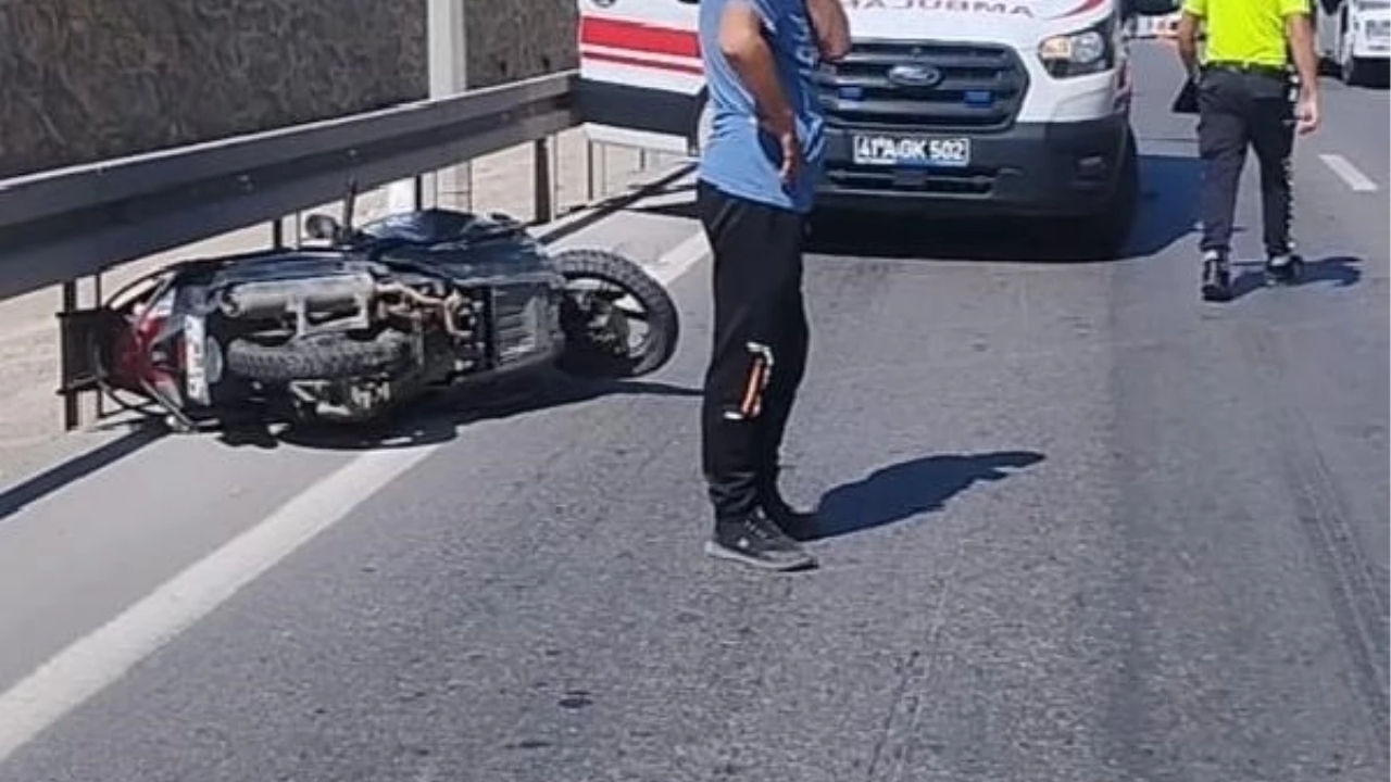 Gebze'de motosiklet kazası: Kurye hayatını kaybetti