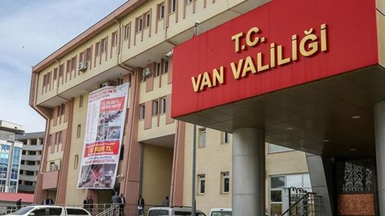 Van'da gösteri ve yürüyüşlere iki günlük yasak