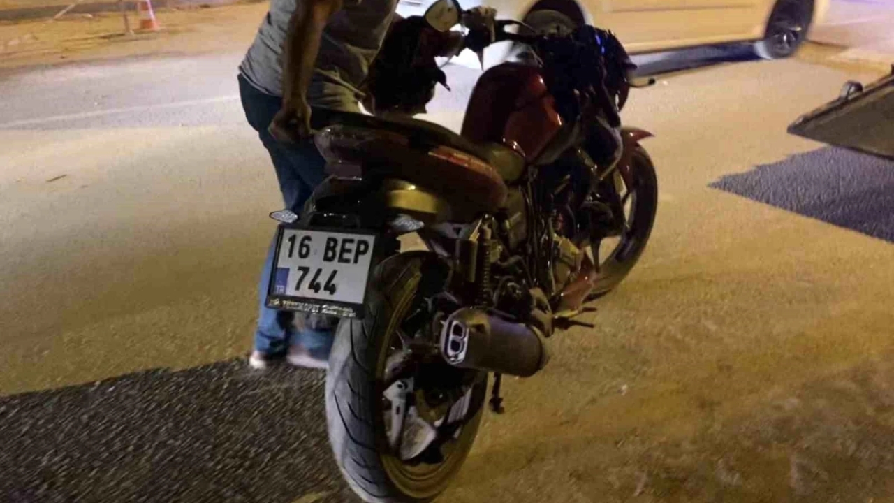 İnegöl'de motosiklet kazasında sürücü hayatını kaybetti