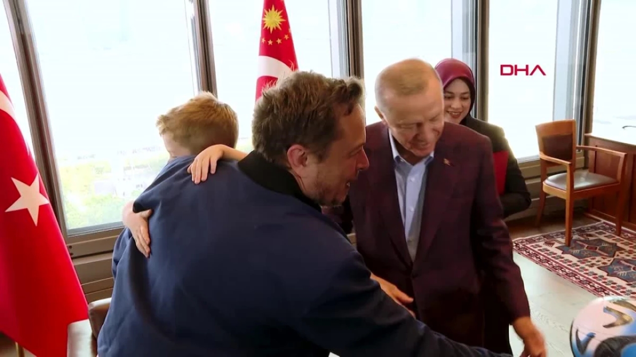 Cumhurbaşkanı Erdoğan, Elon Musk'ı kabul etti
