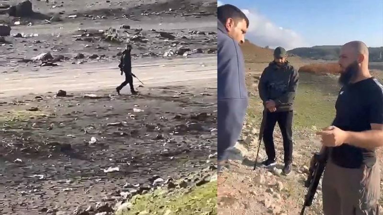 Sazlıdere Barajı'nda göç yolundaki leylekleri silahla vurdular!