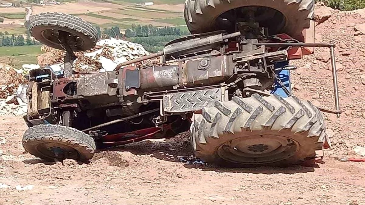 Tokat'ta traktör kazası: 1 ölü, 2 yaralı