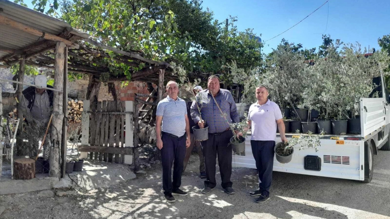 Edremit Belediyesi, Çanakkale'deki Orman Yangınından Etkilenen Köylere Fidan Desteği Verdi