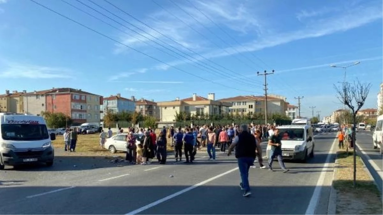 Tekirdağ'da ilkokul öğrencisi otomobilin çarpması sonucu ağır yaralandı
