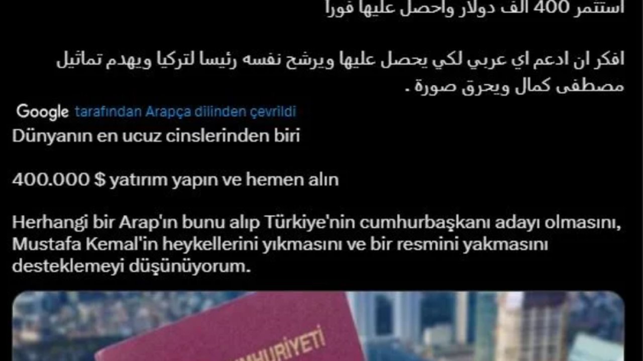 Kuveytli yazar: Türk pasaportu dünyanın en ucuz şeylerinden biri