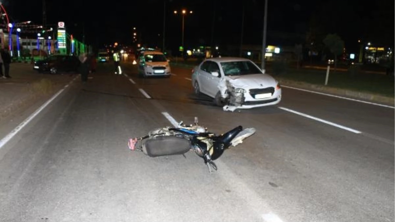 Tokat'ta Kavşakta Meydana Gelen Kazada Motosiklet Sürücüsü Hayatını Kaybetti