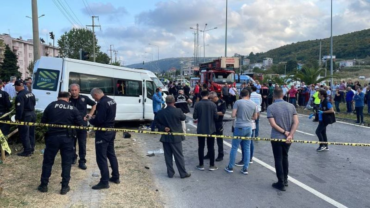 Samsun'da kamyon ile öğrenci servisi çarpıştı: 1 kişi hayatını kaybetti, 6 kişi yaralandı