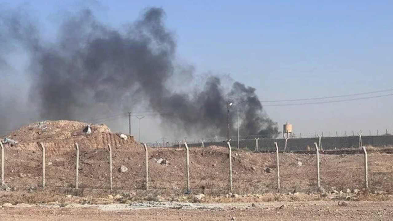 Ceylanpınar'a havan mermisi düştü