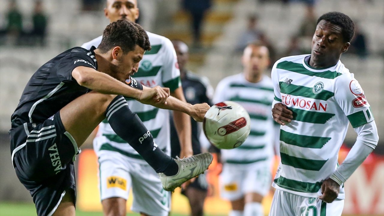 Kara Kartal hata yapmadı: Beşiktaş, Konyaspor'u deplasmanda 2-0 mağlup etti