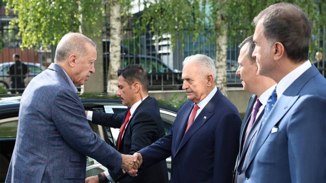Tüm programları iptal edilmişti; Erdoğan AKP Genel Merkezi'ne geçti