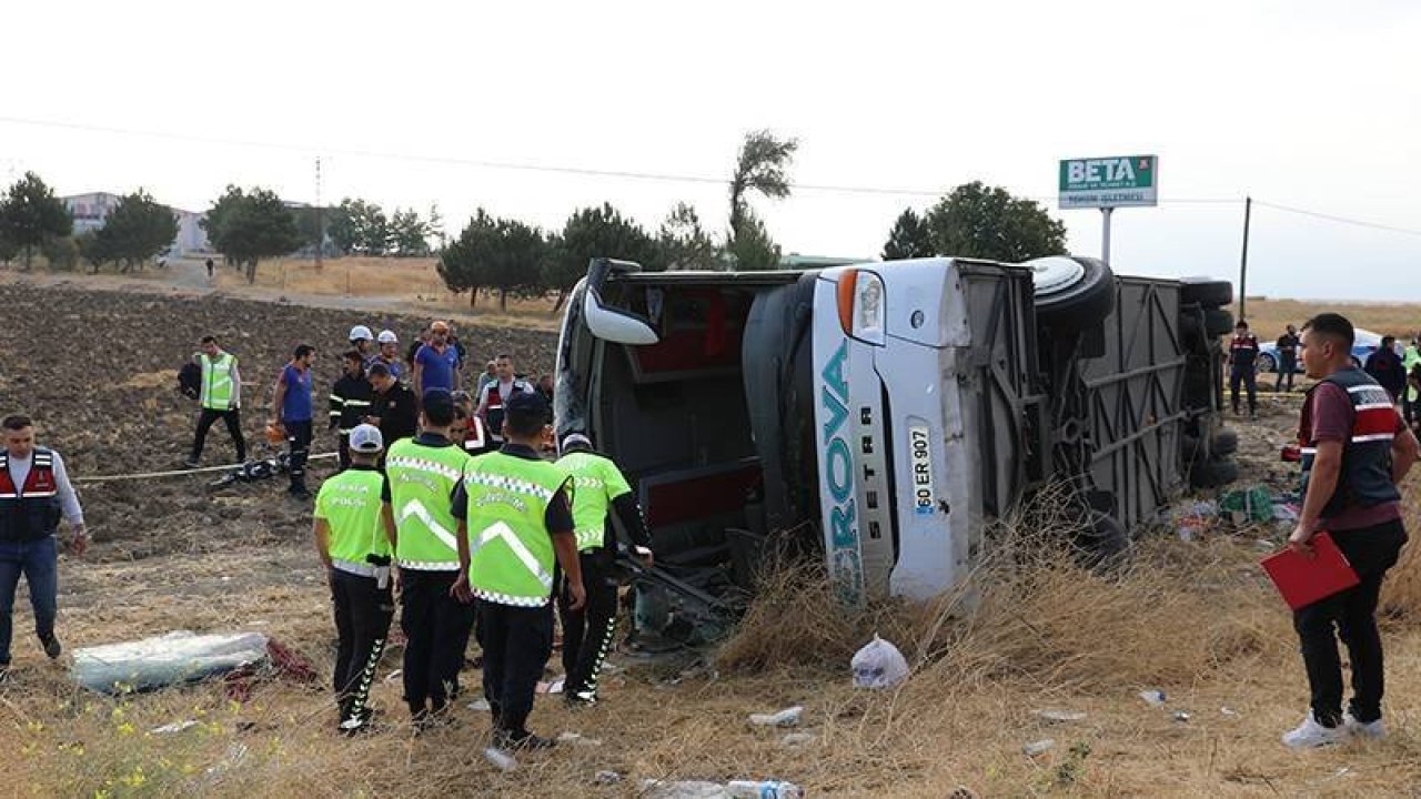 Amasya'da 6 kişinin hayatını kaybettiği kazada yolcu otobüsünün şoförü tutuklandı