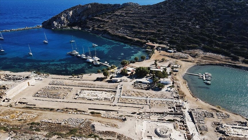 Datça'daki 2 bin 600 senelik yapı: Knidos Antik Kenti'nde restorasyon sürüyor