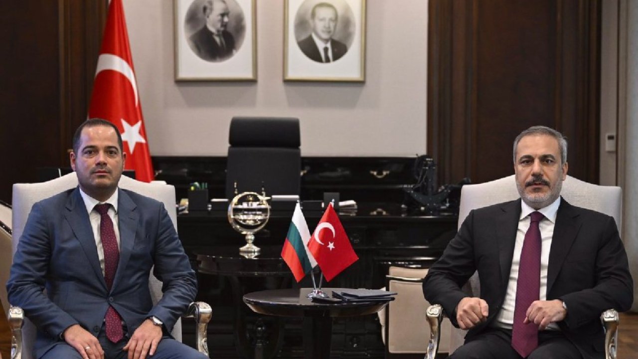Dışişleri Bakanı Fidan, Bulgaristan İçişleri Bakanı Kalin Stoyanov'la görüştü