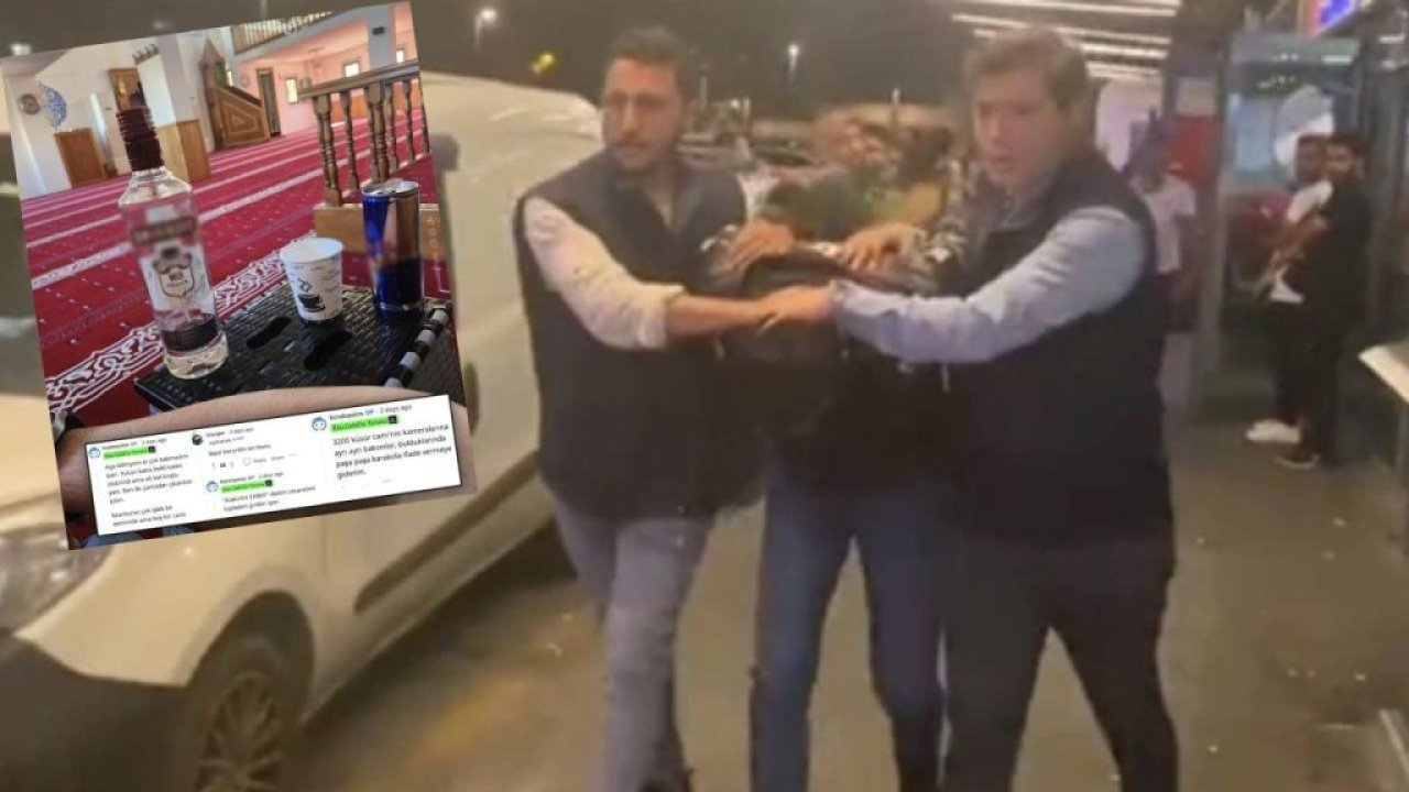 Camide içki şişeli fotoğrafa 7 ay 15 gün hapis