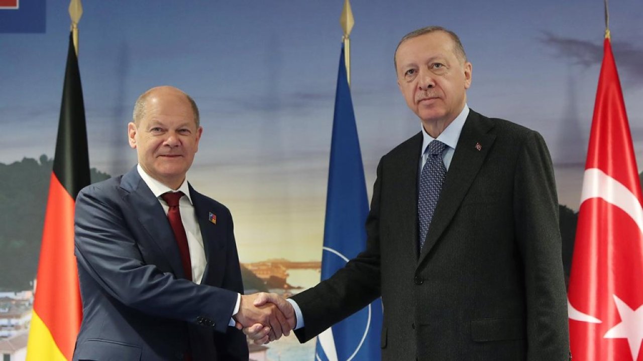 Cumhurbaşkanı Erdoğan, Almanya Başbakanı Scholz ile telefonda görüştü