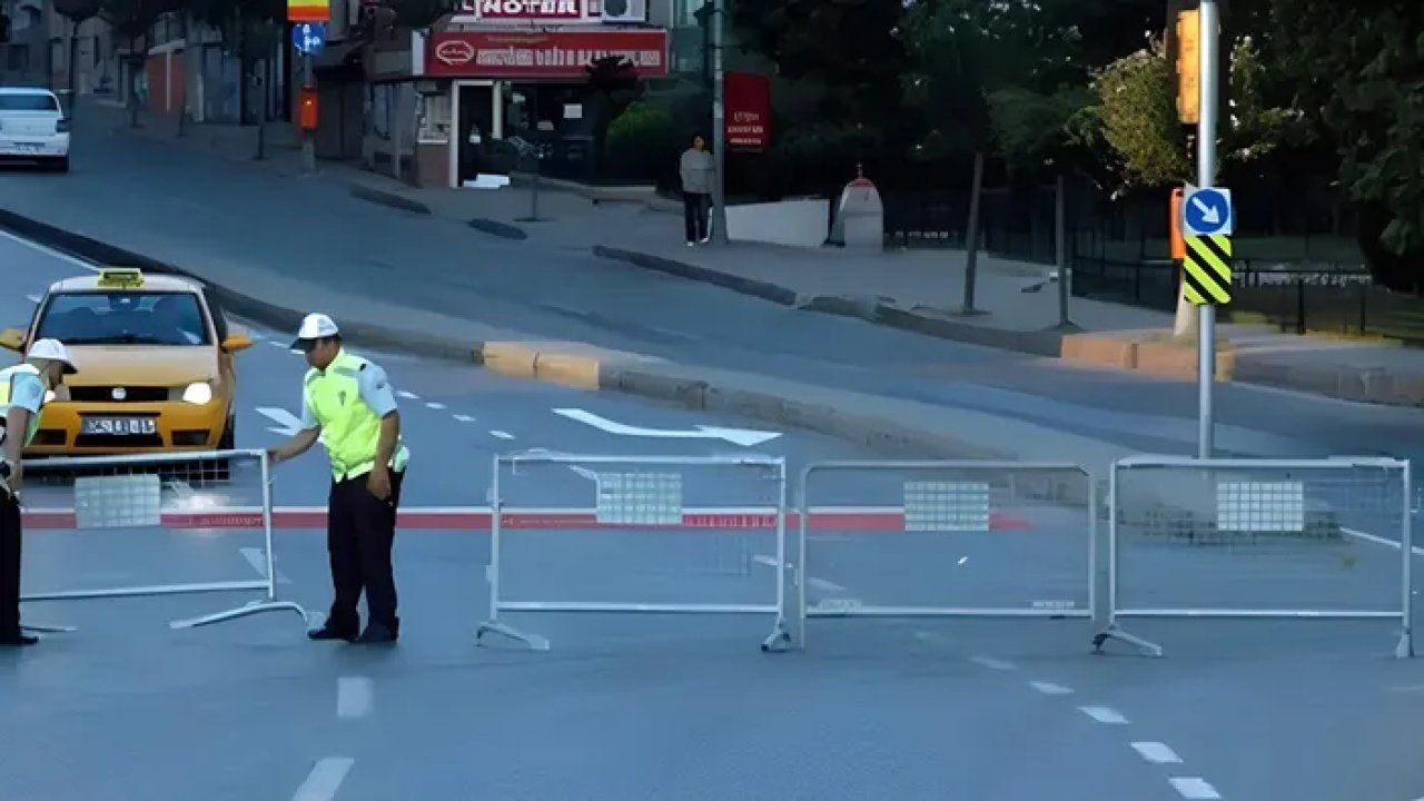 İstanbul'da bugün bazı yollar trafiğe kapatılacak