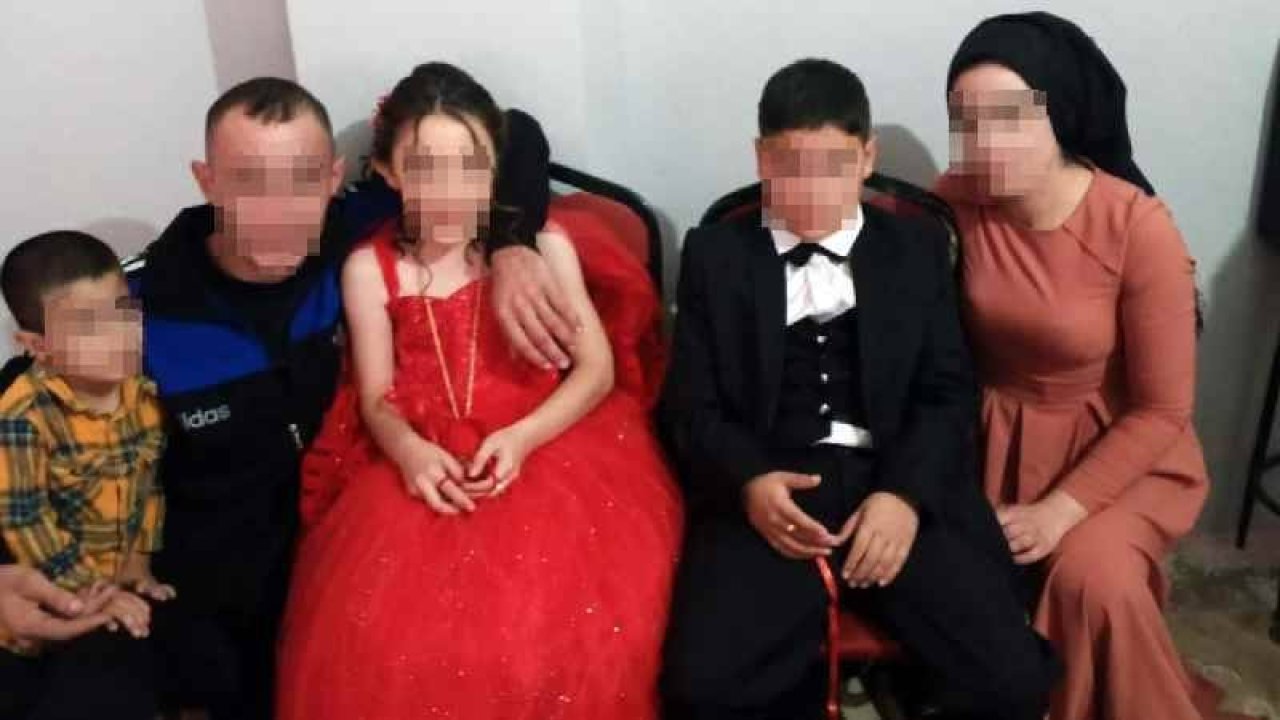 Mardin’de 8 ve 9 yaşlarındaki çocuklara nişan törenine inceleme