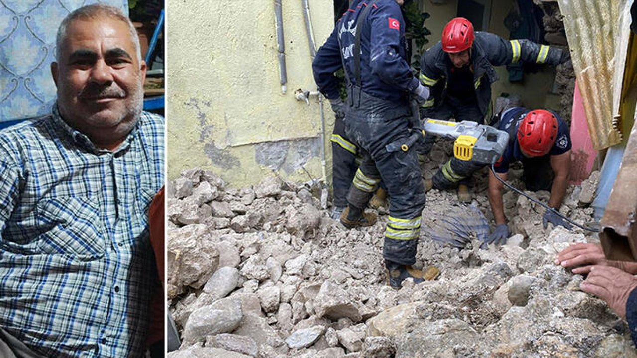 Yıktığı bahçe duvarının altında kalıp, hayatını kaybetti