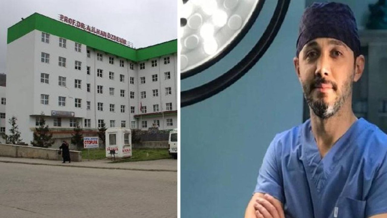 Giresun'da hasta yakınlarından doktora saldırıya 1 tutuklama