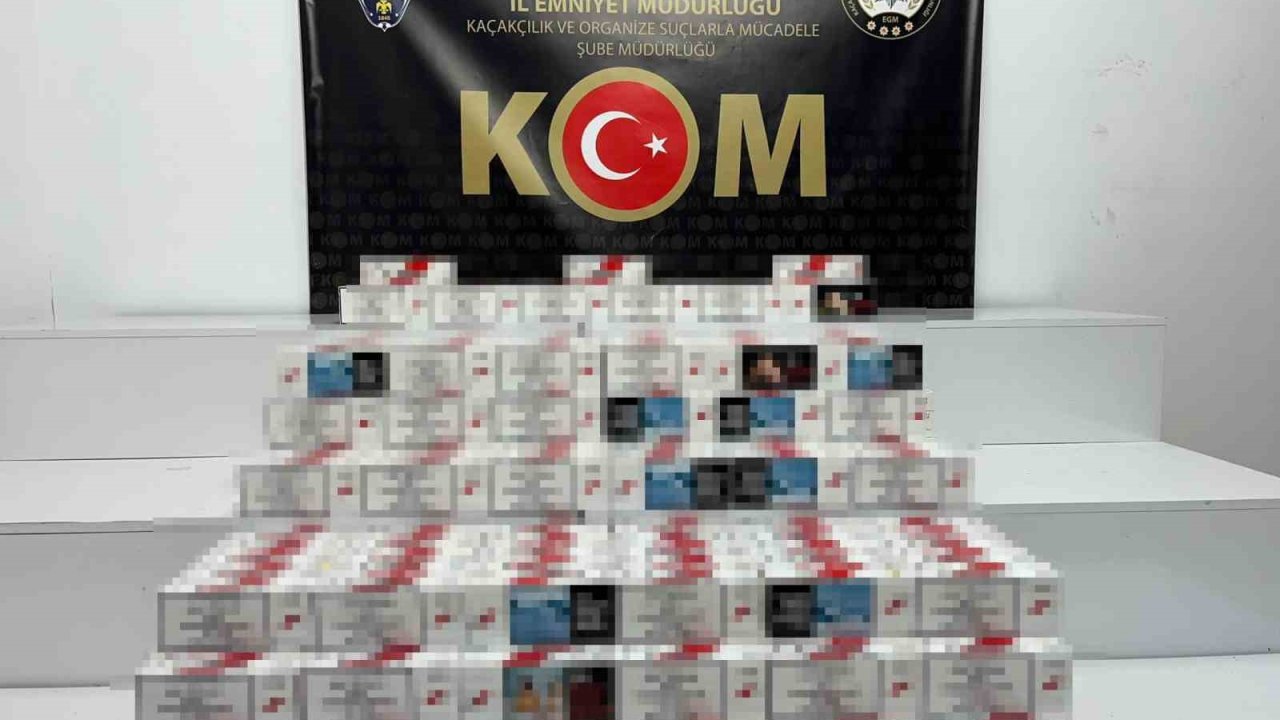 Samsun’da 60 bin makaron ele geçirildi