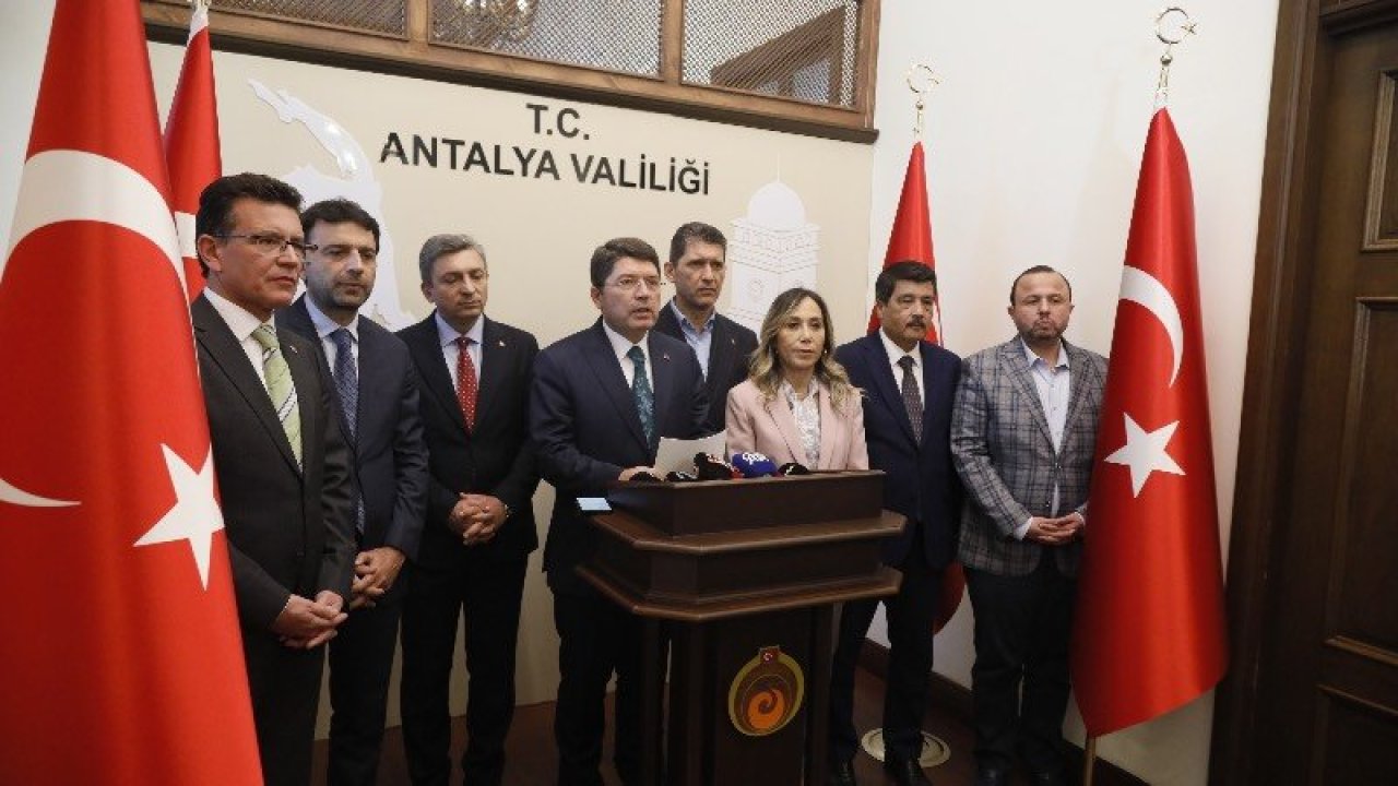 Bakan Tunç: Hepimizin yüreğini dağlayan bir savaş suçu işleniyor