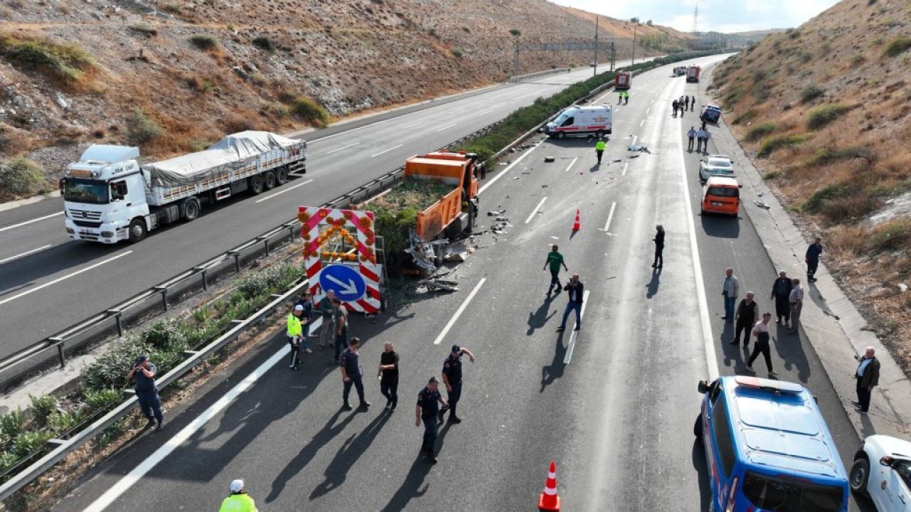 TAG Otoyolu'ndaki minibüs kazasında 5 kişi öldü